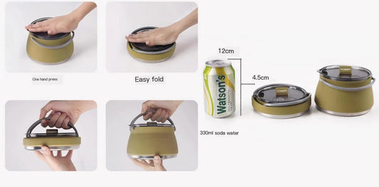 Folding Silicone Kettle
